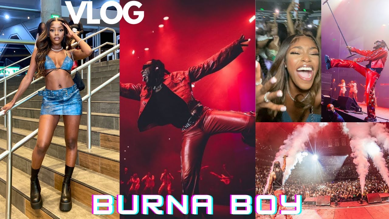 VLOG | I WENT TO THE BURNA BOY CONCERT IN ATL *Very Lit Experience*