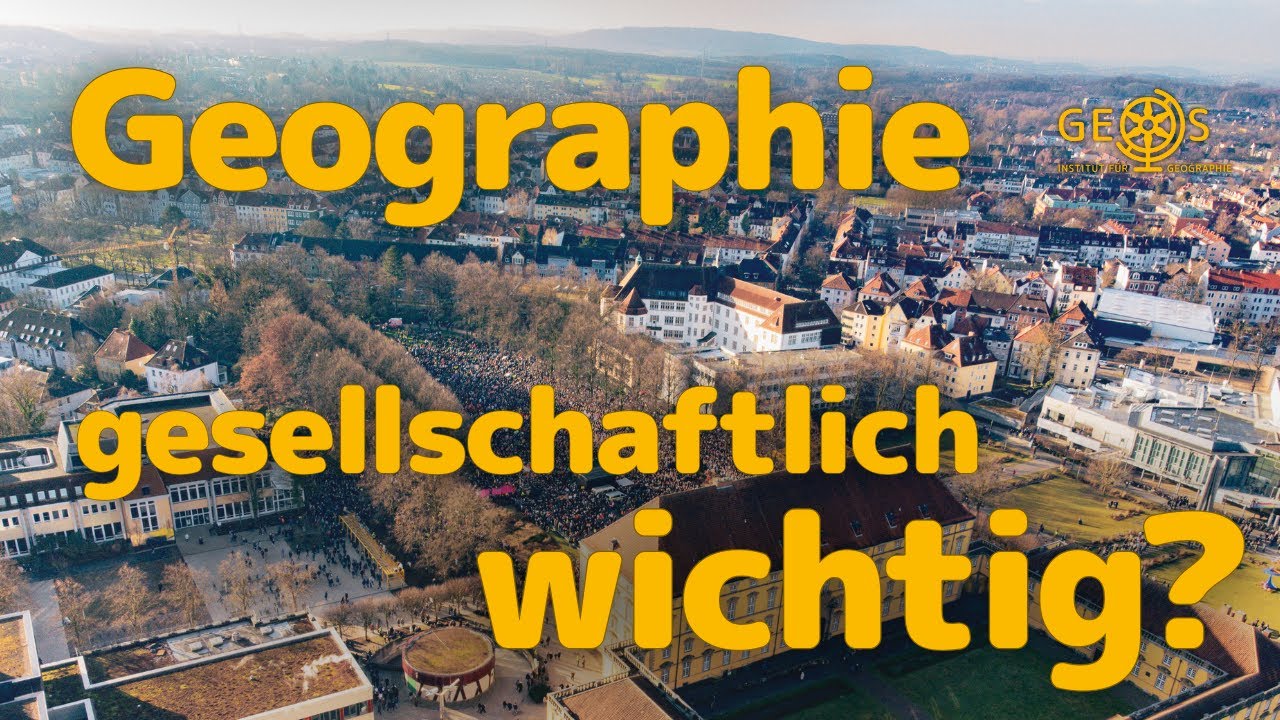 Geographie – gesellschaftlich wichtig?