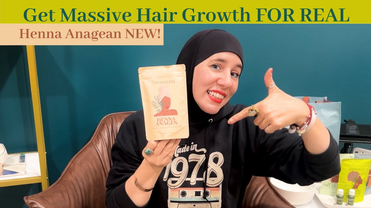 Massive Hair Growth with NEW Henna Anagen | Follow Your Growth Cycle