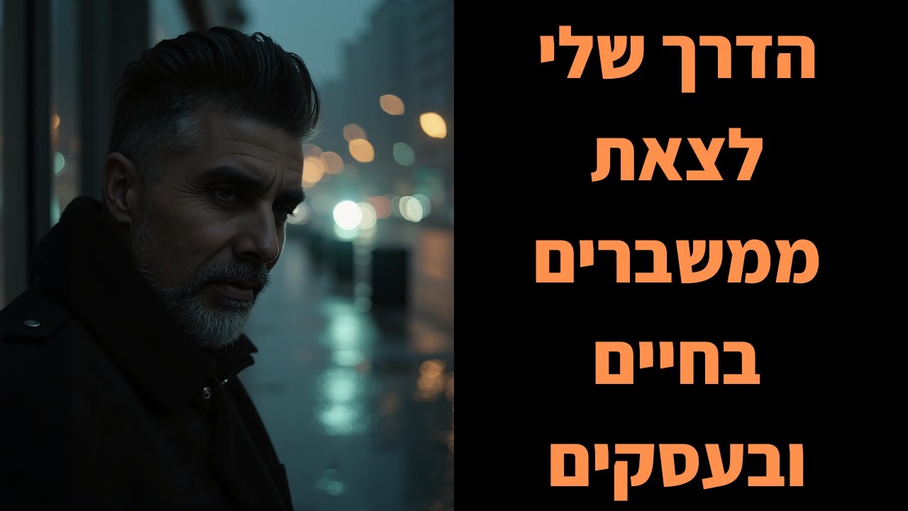 הדרך שלי לצאת ממשברים - רז אוחנה מתארח בפודקאסט של איריס שביט
