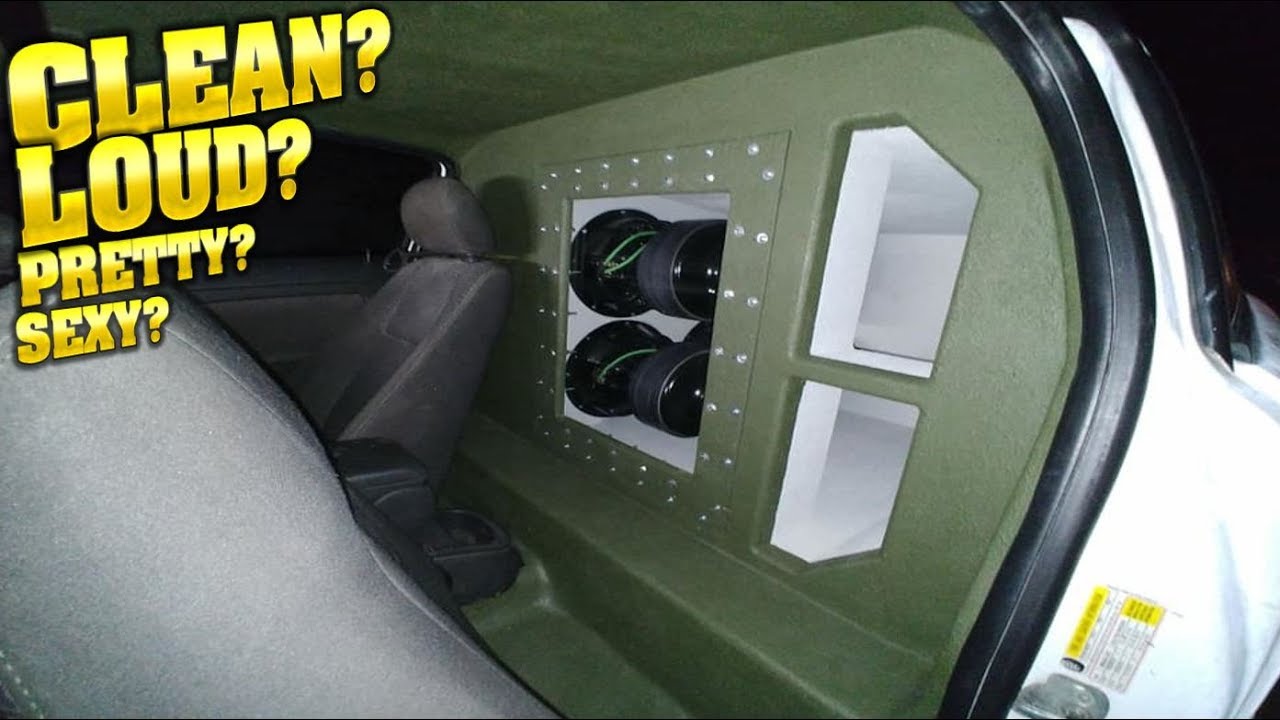 CLEAN WALL IN THIS CAR WITH A TARAMPS BASS 15K ON LITHIUM POWER