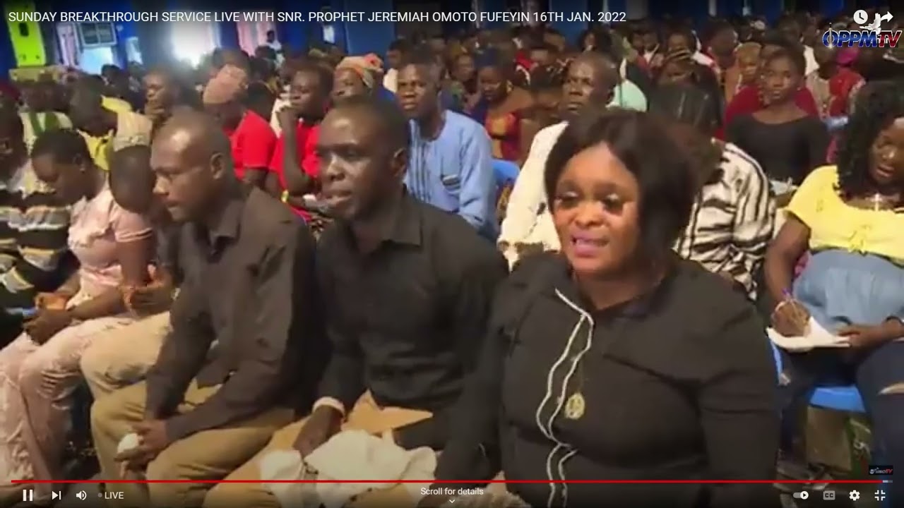 PROPHET DANIEL OLOLO MINISTERING LIVE IN CHRIST MERCY LAND STAY CONNECTED..