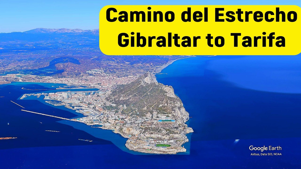 Camino del Estrecho  Gibraltar Tarifa#caminodesantiago#travel#camino