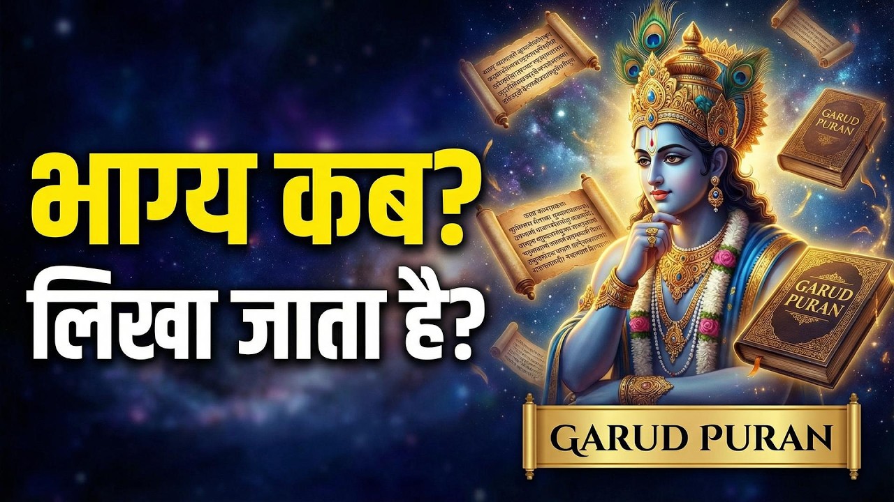 क्या सच में भाग्य बदला जा सकता है? | Garud Puran & Krishna on Destiny | Life Changing Truth 🔮