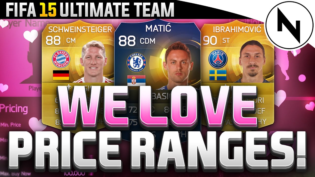 WE LOVE PRICE RANGES!!! - FIFA 15 Ultimate Team