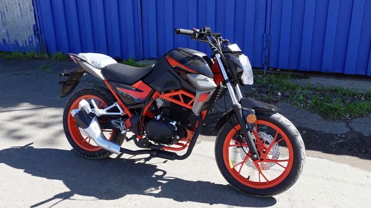 Мотоцикл NITRO 200. Тест-драйв.