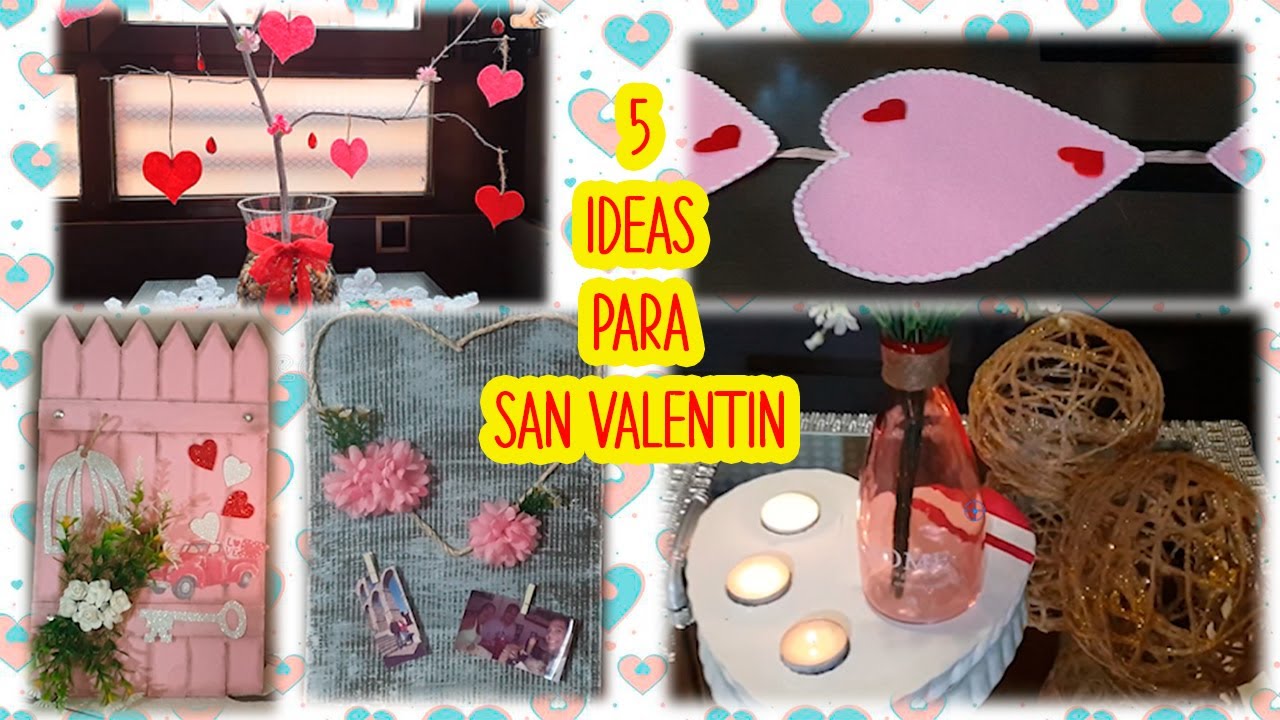 IDEAS para SAN VALENTIN para VENDER o REGALAR/DIA del AMOR y AMISTAD
