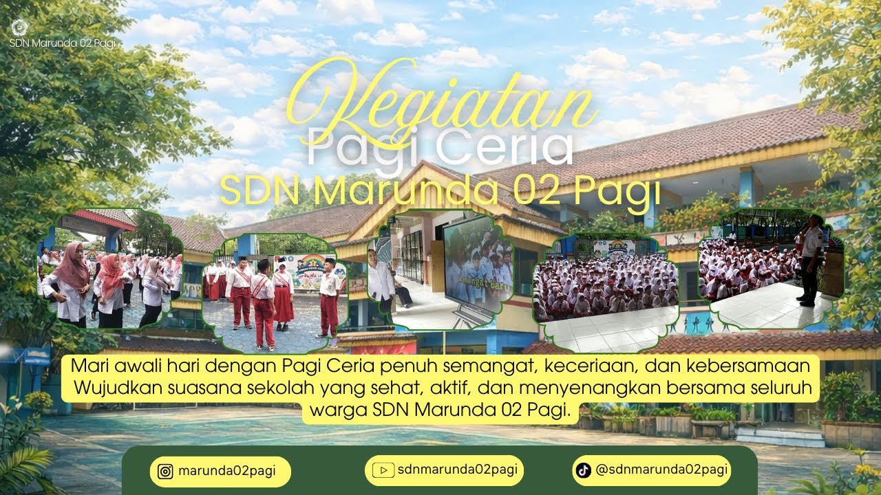 Kegiatan Pagi Ceria SDN Marunda 02 Pagi 