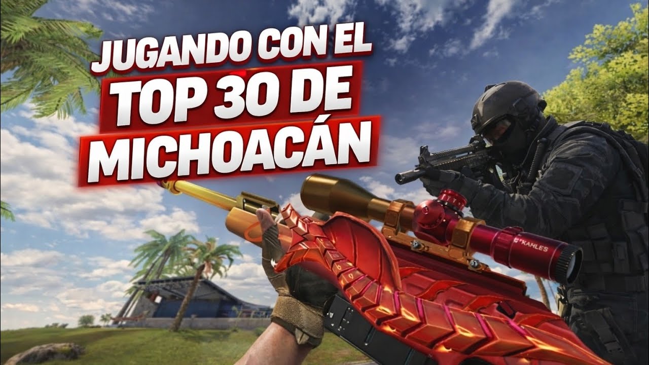 Jugando con el top 30 de michoacan jajaja blood strike 