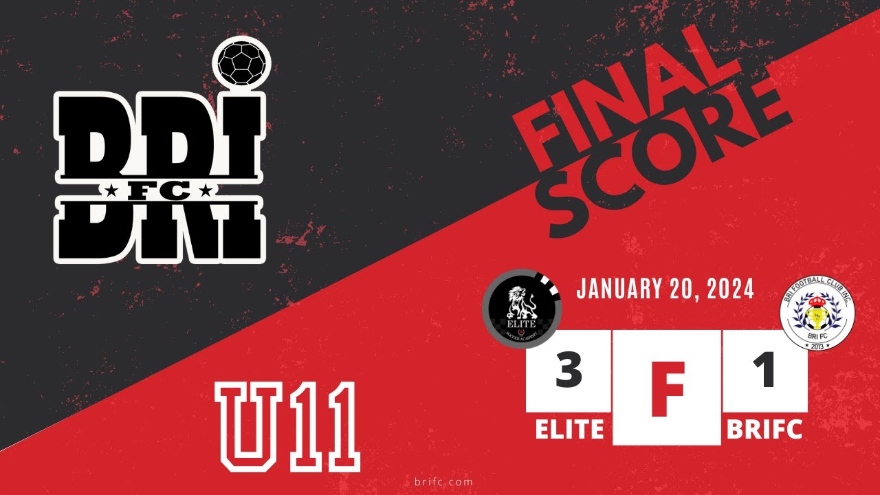 BRI FC vs Brampton Elite Full Game - January 20, 2024