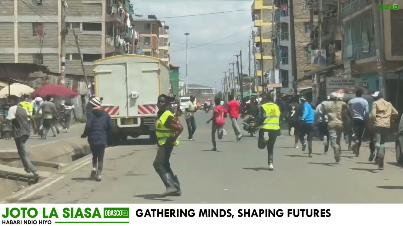 Chaos Erupts in Kariobangi North During DCP Thanksgiving Led by Rigathi Gachagua