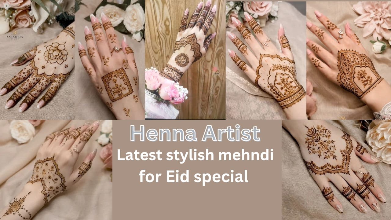 henna  latest mehndi designs for eid special #henna #stylishmehndiforgirls #creativehenna