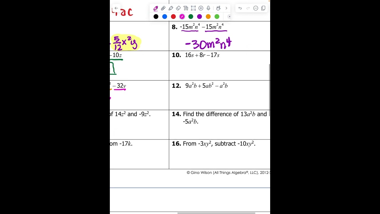 Adding, Subtracting and Multiplying with Exponents