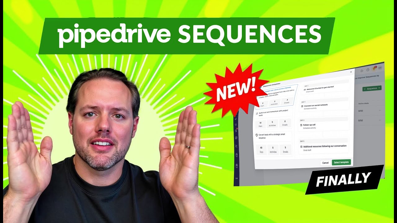 Pipedrive Sequences Are FINALLY Here!