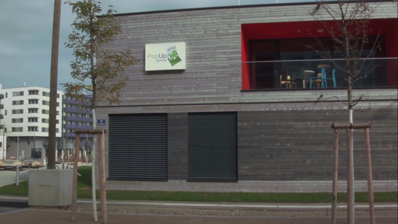 The PopUp dorms - Das mobile Stundentenheim in Passivhaus-Standard