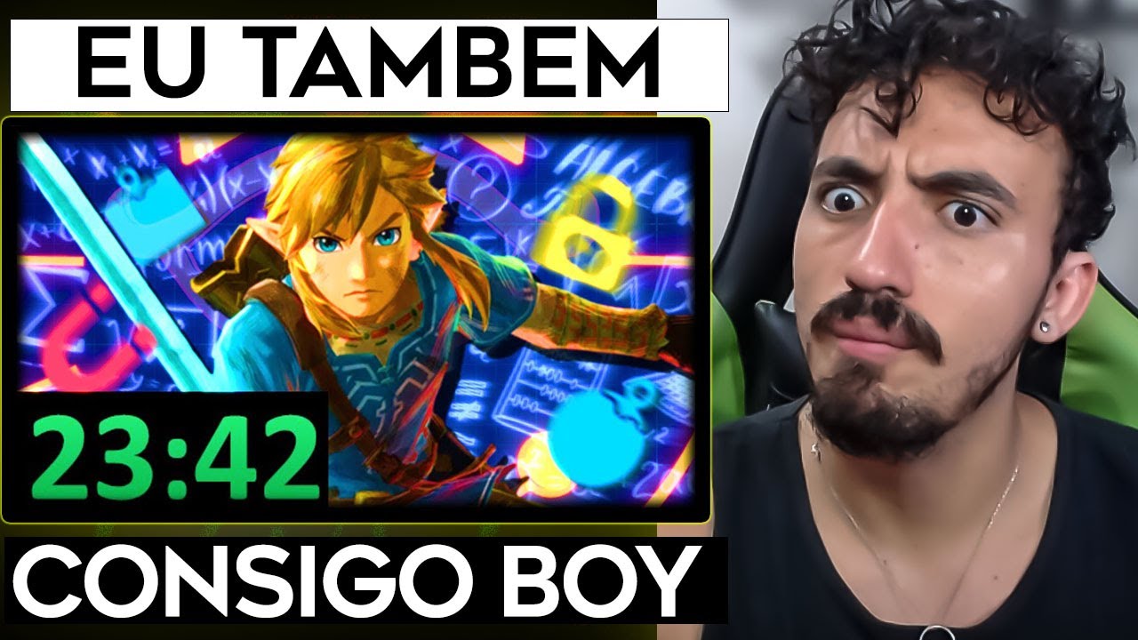Explicando a Speedrun de Zelda Breath of The Wild - Save Manual | Leozin React