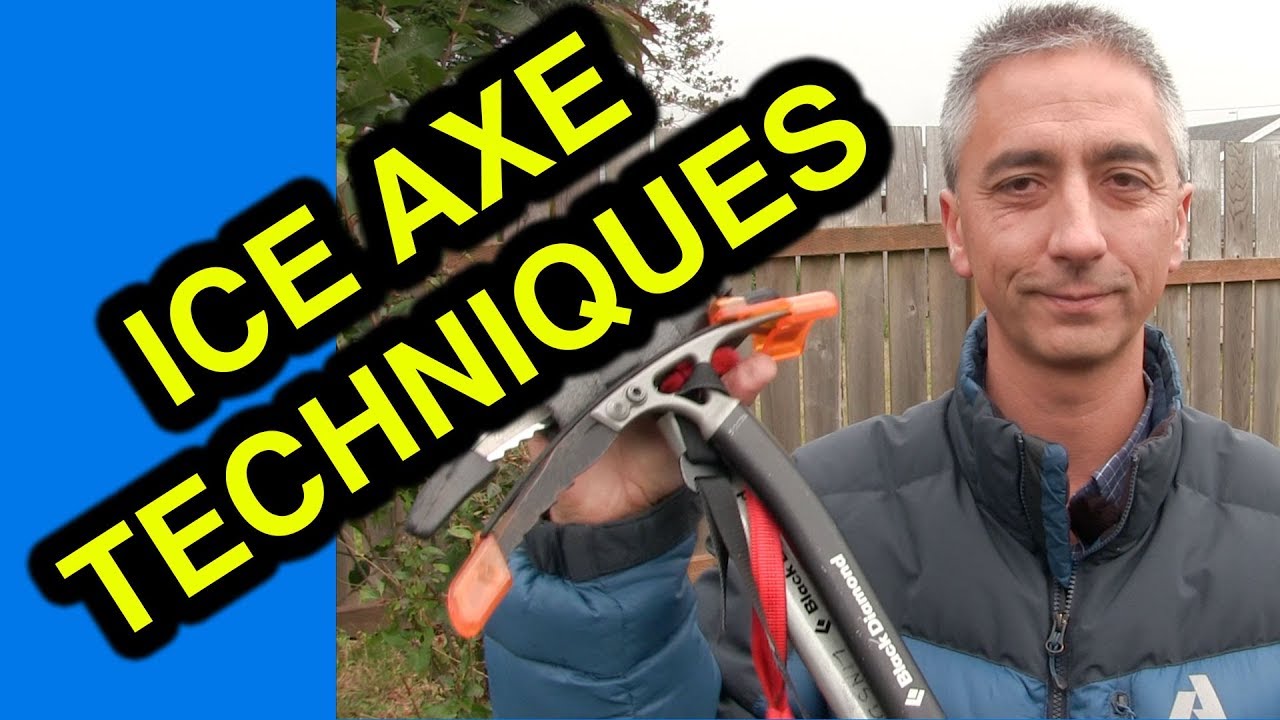 How to Use and Carry and Ice Axe for Beginners - Try This at Home First