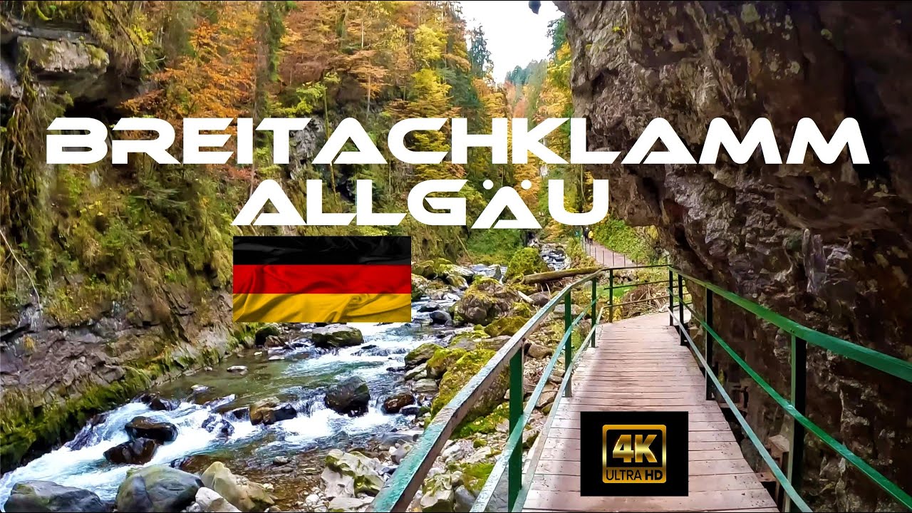 Breitachklamm Oberstdorf - sensationelles Naturwunder im Allgäu - GoPro 10 4K UHD