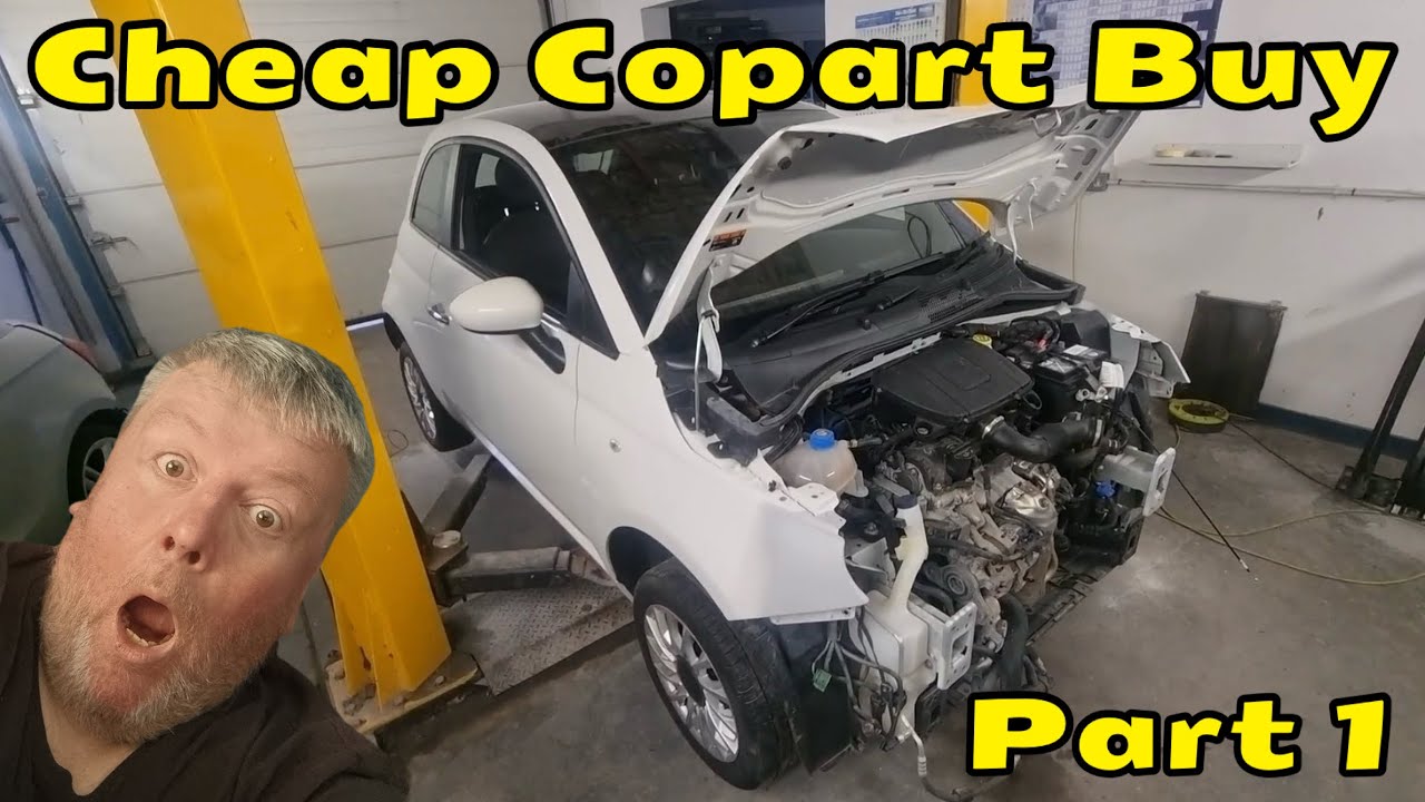 Я купил самый дешевый Fiat 500 Cat S… Повреждения оказались хуже, чем я думал!!!