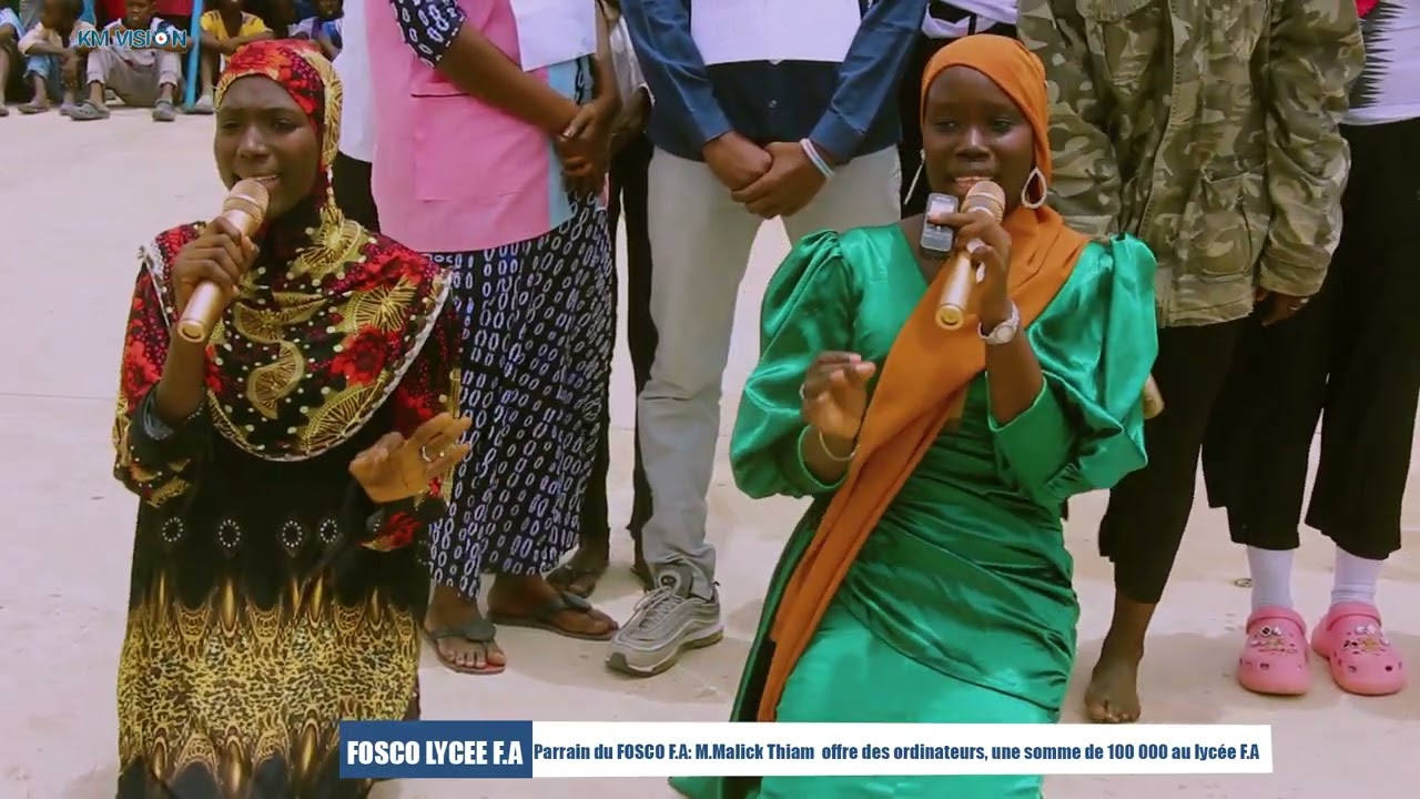 M.Malick Thiam a mis  à  la  disposition des élèves du lycée F.A,des ordinateurs estimé à 3 millions