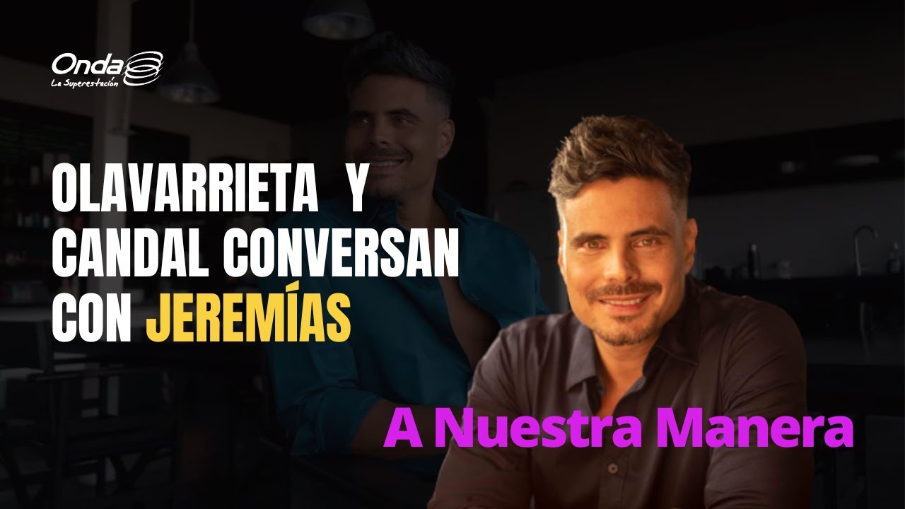 Olavarrieta y Candal conversan con el cantautor Jeremías