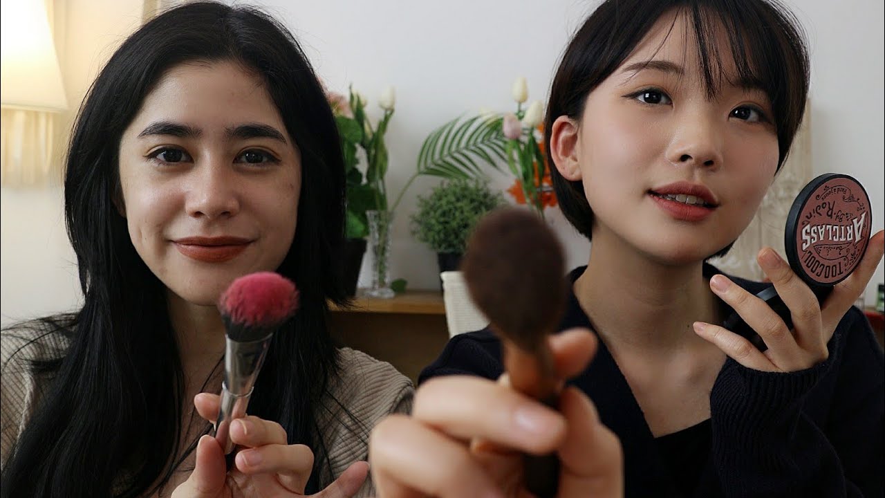 [ASMR] Judy Does Your Makeup for a Korean Night Out ~