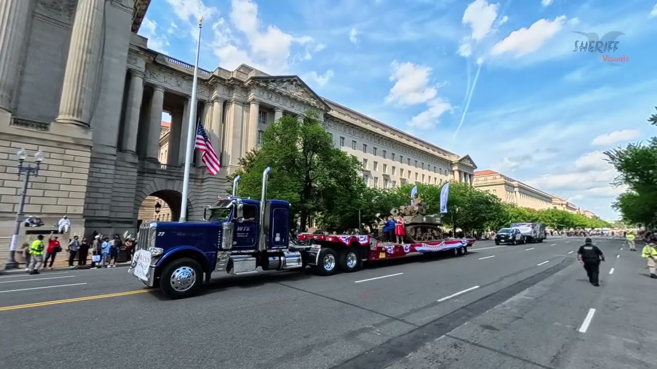 Memorial Day Parade 2025 | Washington D.C. on Constitution Avenue , USA