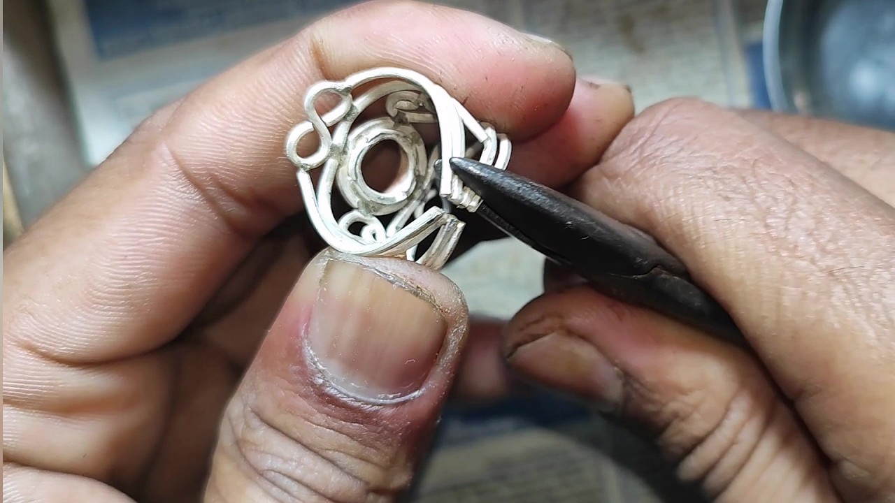 Process of Making Handmade Silver jewelry - Ring Making