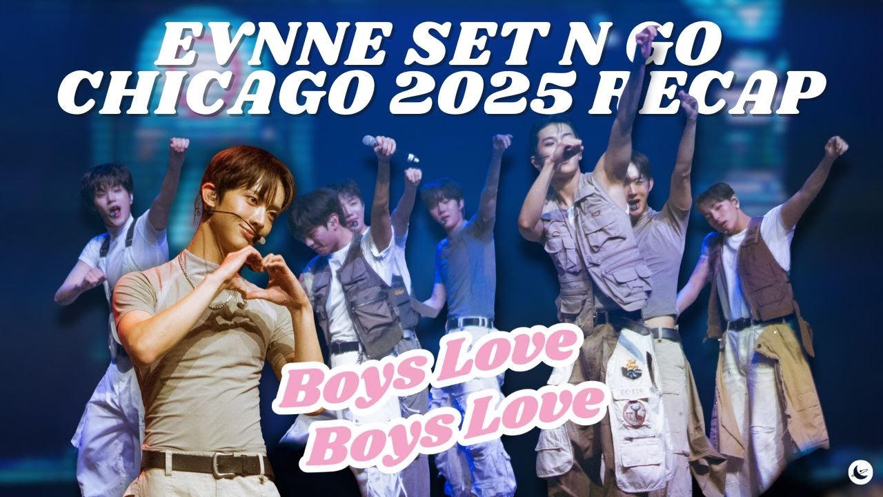 Обзор концерта EVNNE в Чикаго 2025 | Boys Love Boys Love