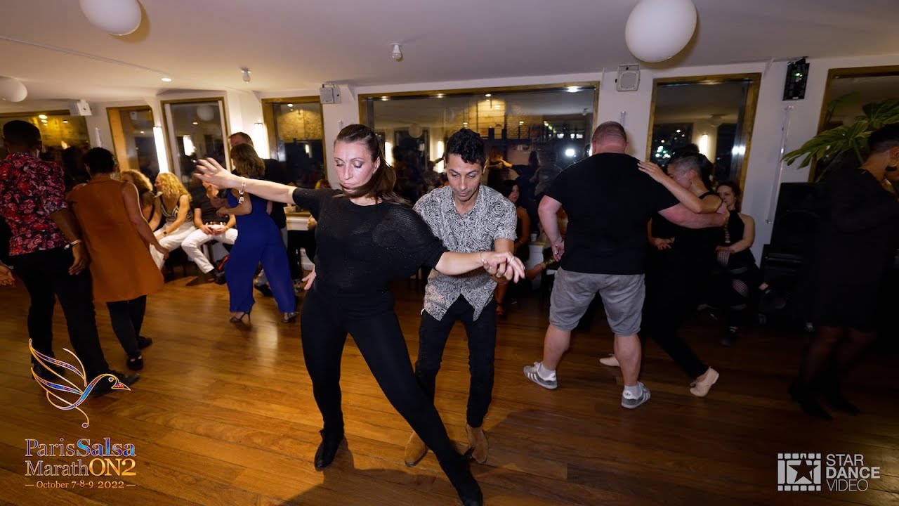 Frankie Martinez & Audrey Sasso - social dancing @ Paris salsa marathON2