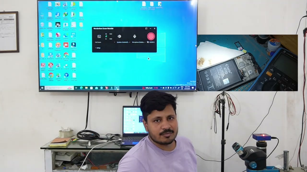 Redmi 9 power no service 1.0v and 1.8V missing