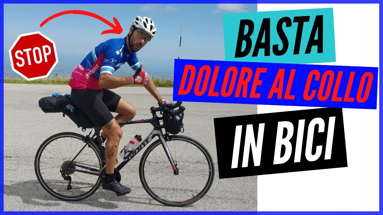 Stop al dolore al collo in bici da corsa. Esercizi di allungamento per la cervicale