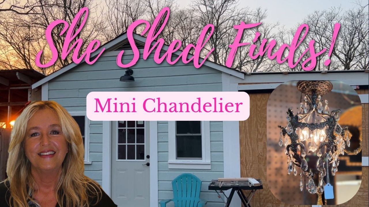Thrifting for My Dream She Shed! Vintage Furniture & Decor Finds at Goodwill  Antiques Parlor