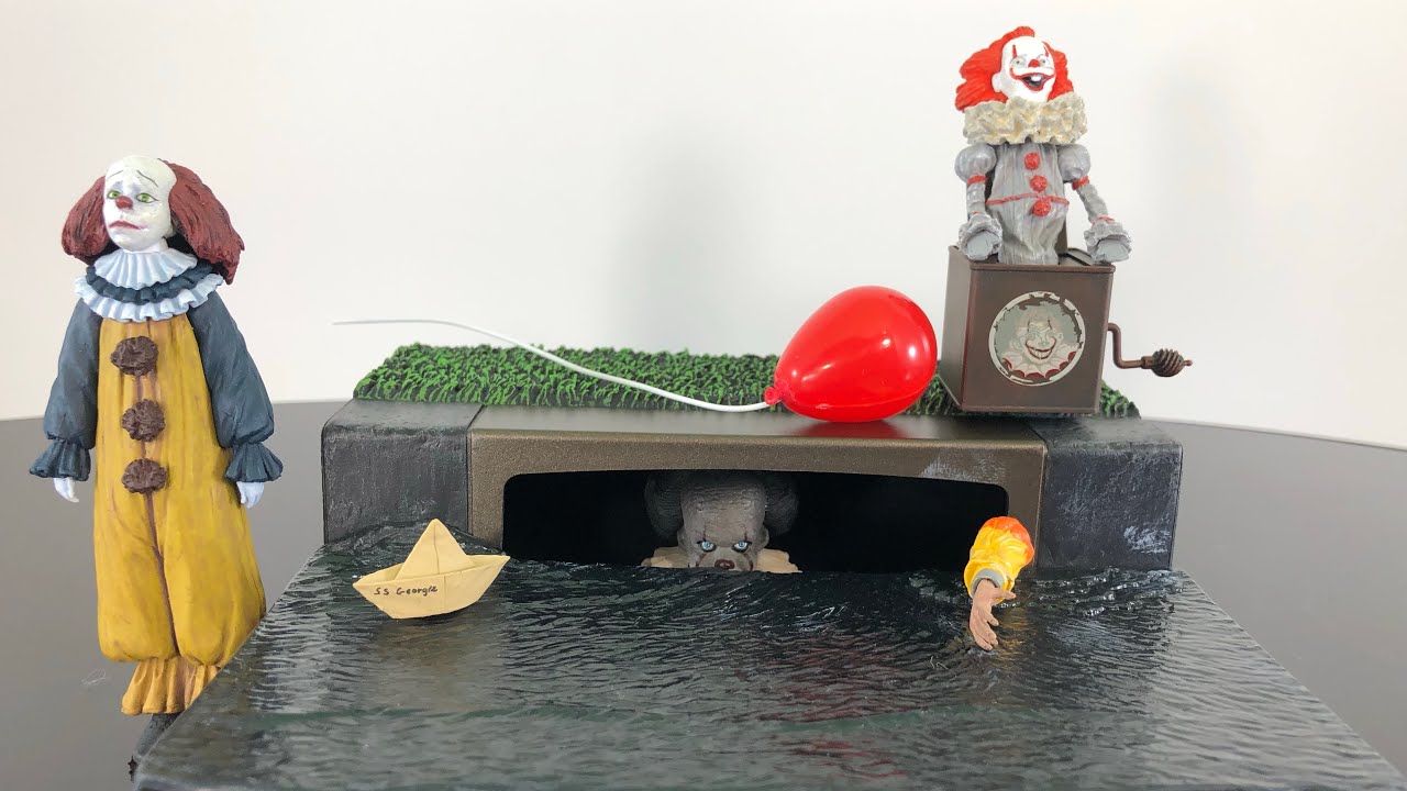 Набор аксессуаров Пеннивайза от NECA Toys по фильму «Оно» 2017 года