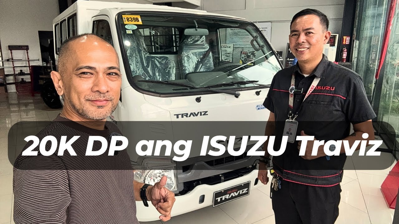 2026 ISUZU TRAVIZ 20K lang ang Down Payment ngayon!