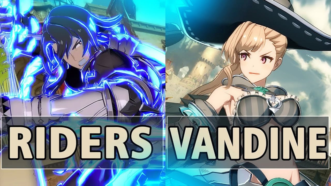 GBVSR:🔥Riders (Siegfried) Vs Vandine (Beatrix Indigo Witch)🔥| High Level Gameplay.