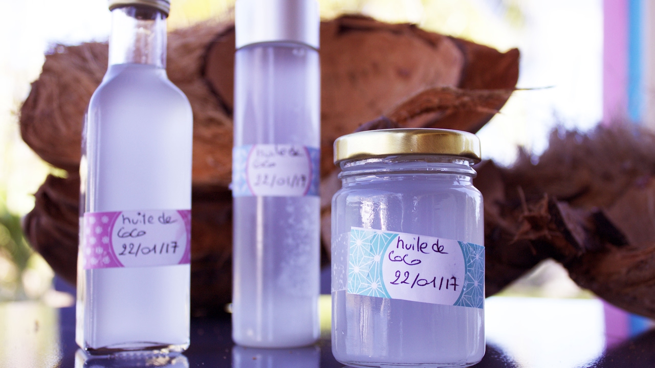 Comment fabriquer de l'huile de Coco?  RECETTE