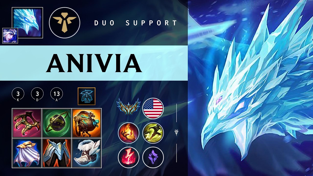 Anivia Support vs Janna - NA Challenger Patch 26.04