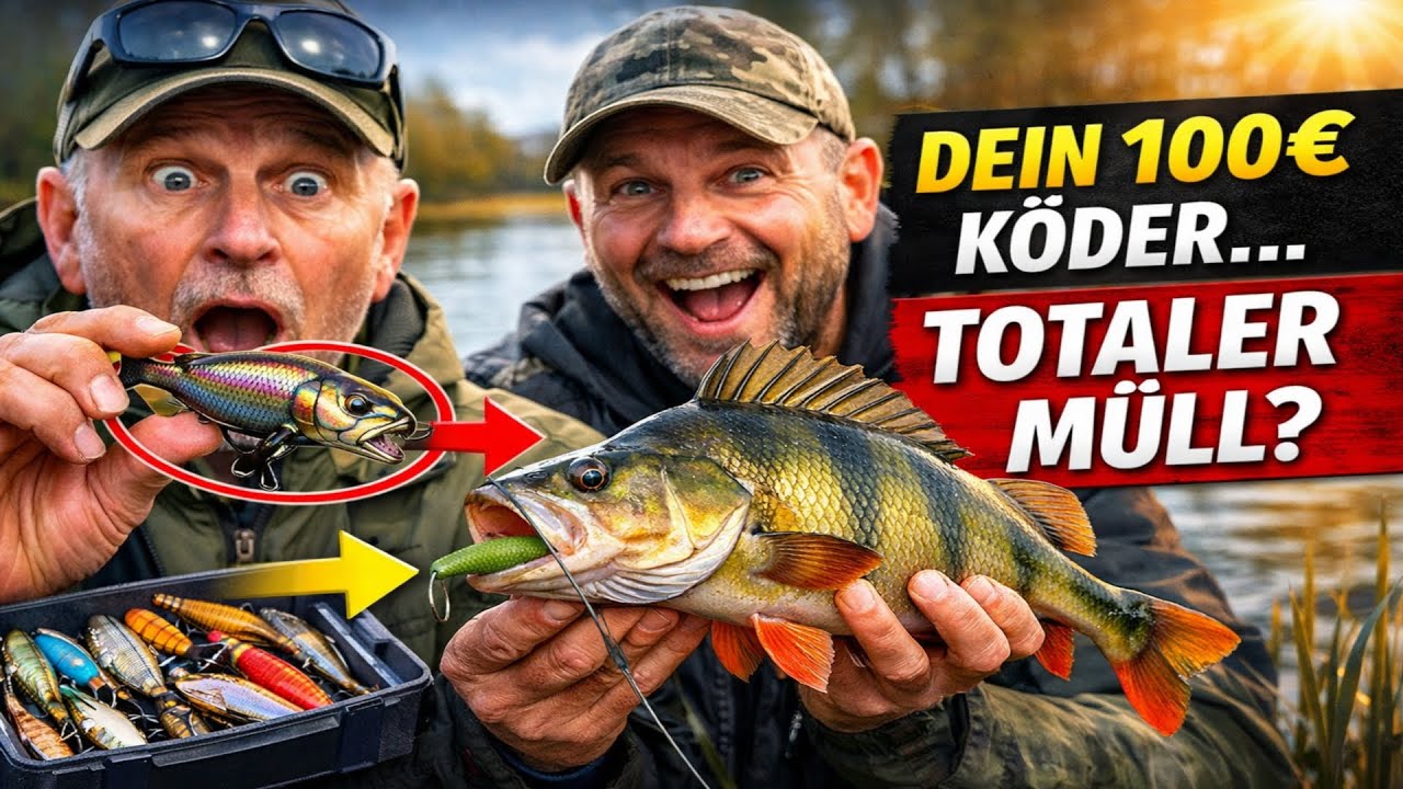 Dein 100€ Köder ist MÜLL? Warum Angler ihr Geld für nutzlose Köder verbrennen