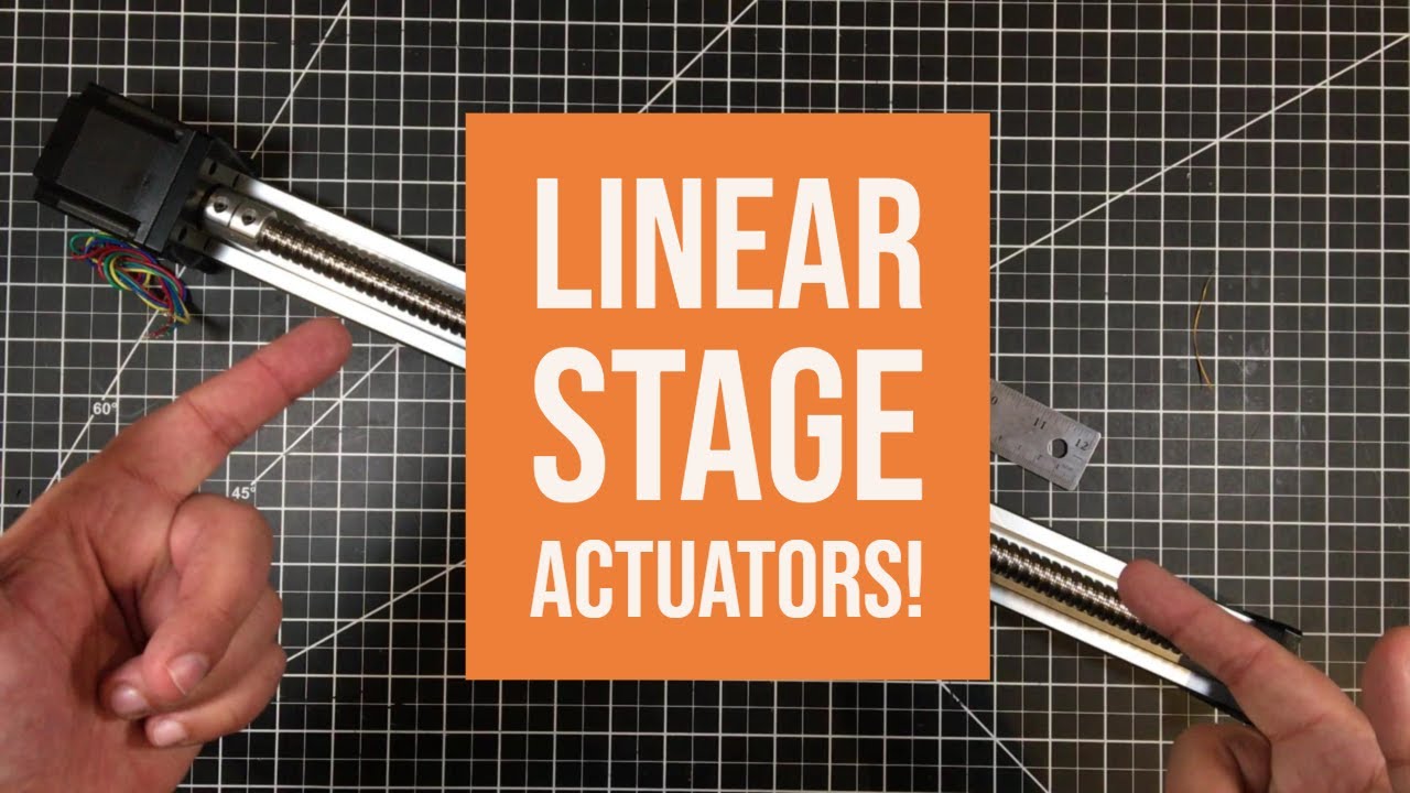 Shop Talk - Linear Stage Actuator!