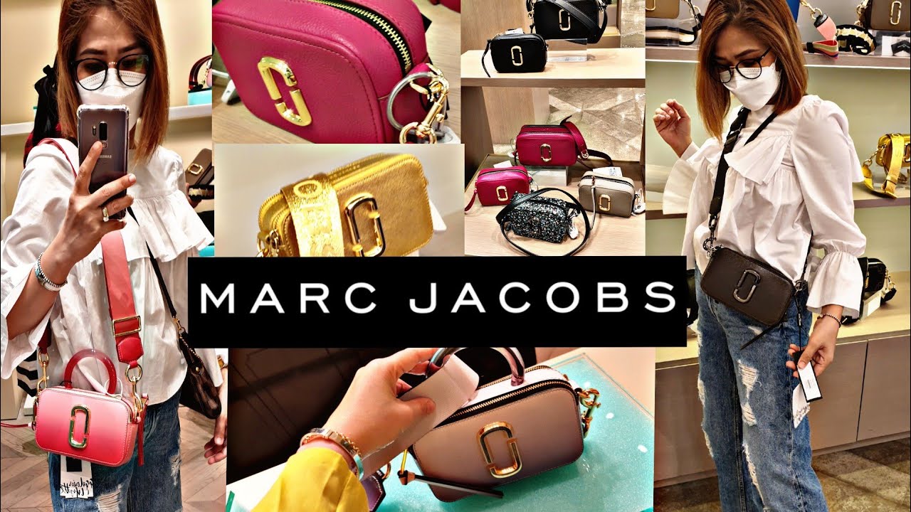 Marc Jacobs New Collection 2021 * The J Link Collection * Snapshot Camera Bag * Price highlighted