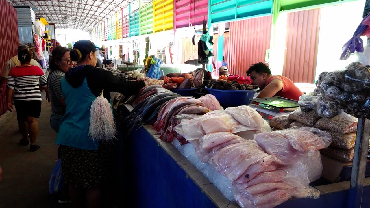 Mariscos mantienen sus precios en el mercado Israel Lewites