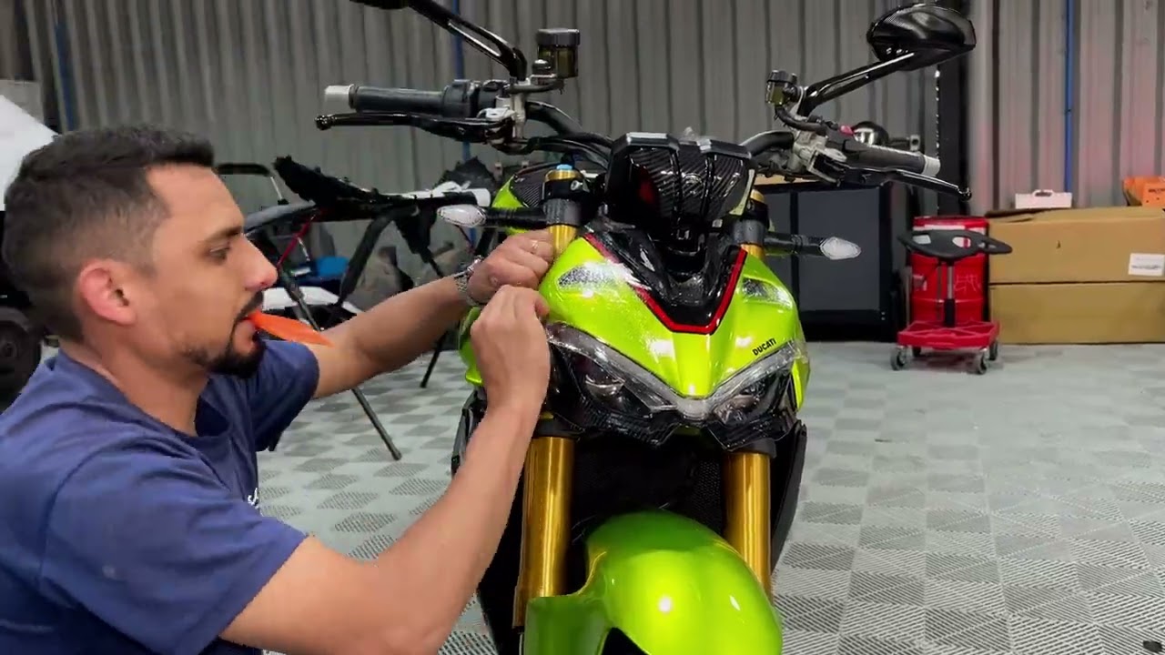 Moto Rara com PPF Full: Ducati Protegida | EP.02 - Finalizado o Projeto