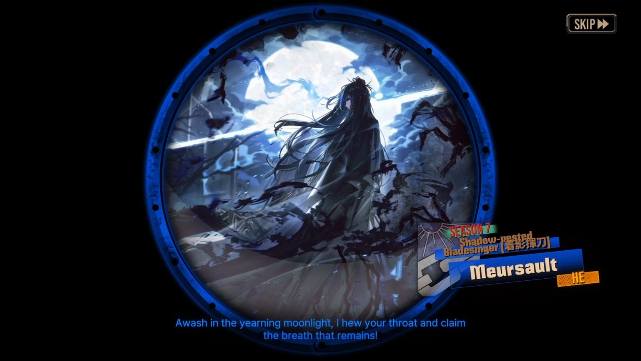 Shadow-vested Bladesinger E.G.O + Corrosion (Meursault) - Limbus Company