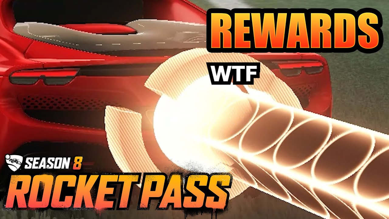 Rocket League Season 8 Rocket Pass and Season Rewards