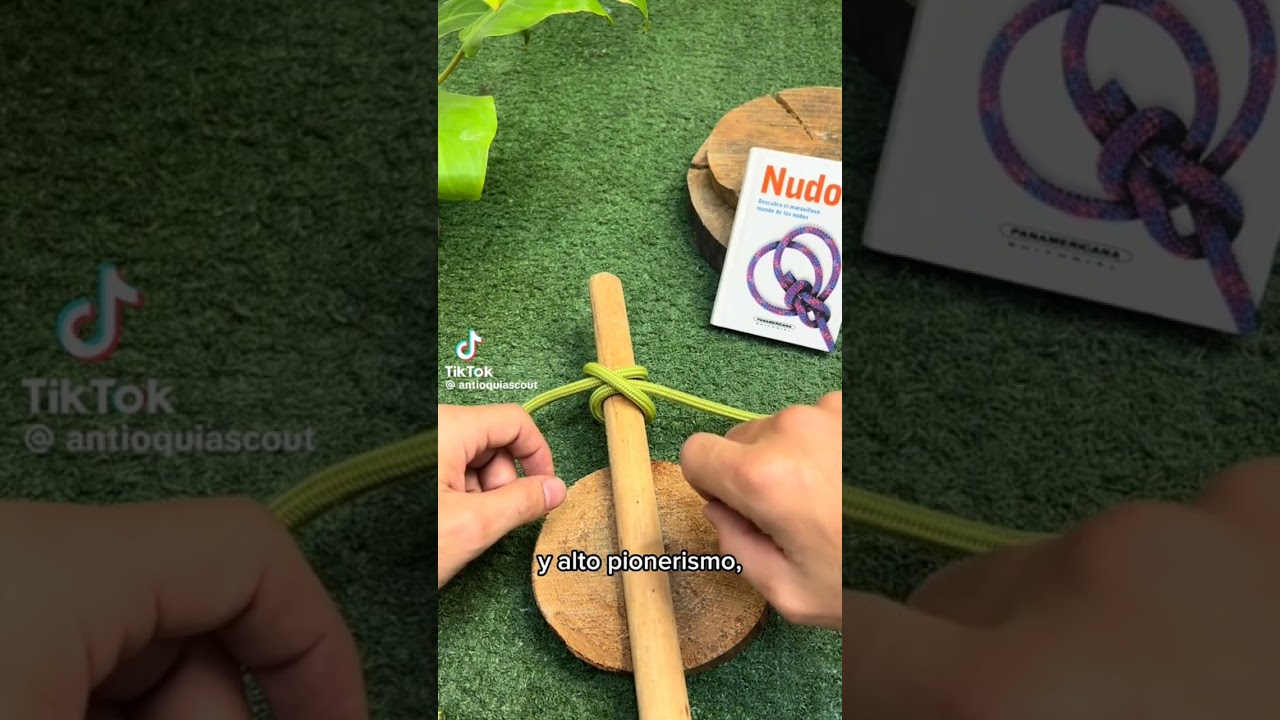 Cabuyeria: Nudo simple, nudo 8 y nudo ballestrinque