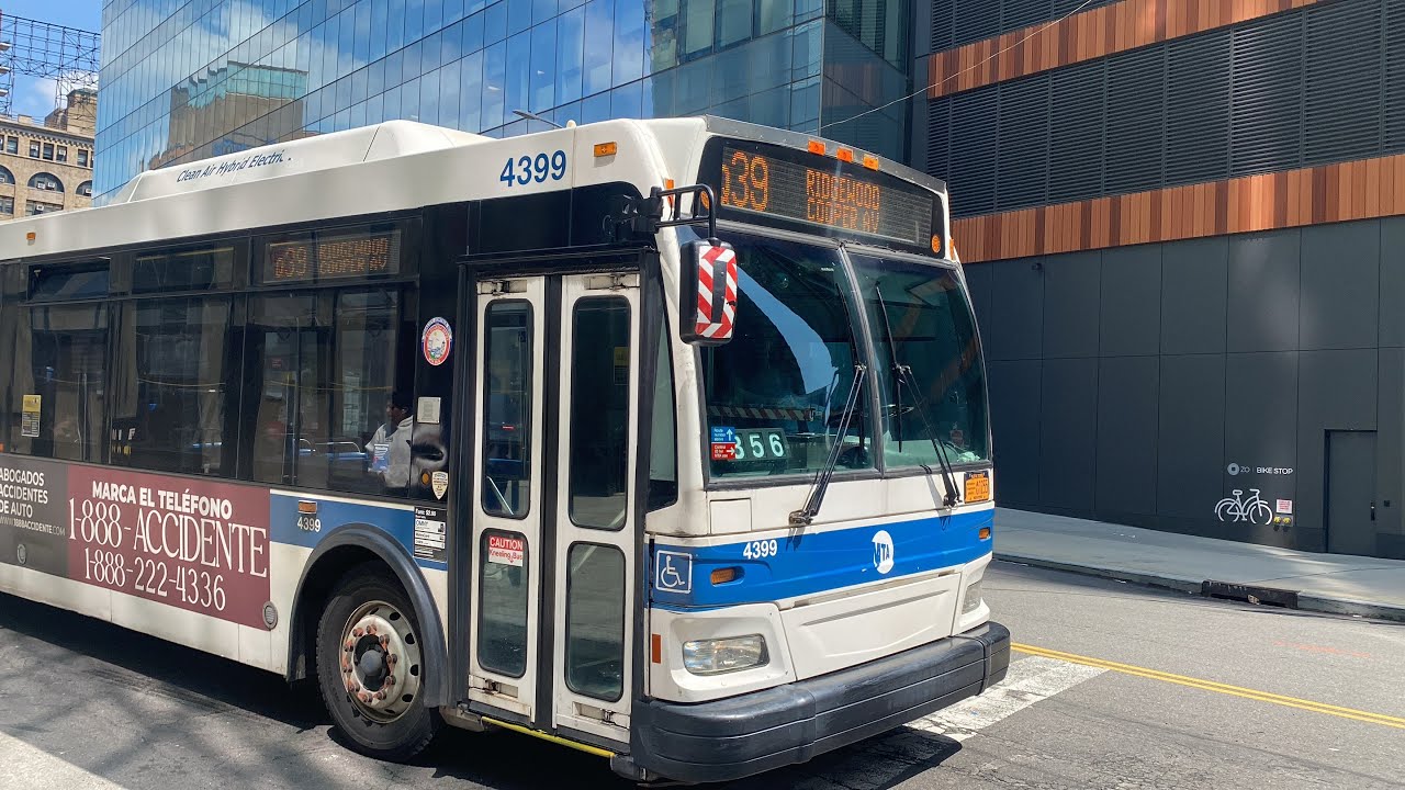 MTA Bus: 2009 Orion VII NG HEV #4587 [Audio Recording]