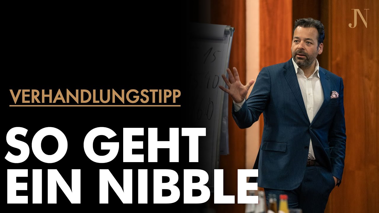 NIBBLE - die letzten 3-5% in einer Verhandlung rausholen | NASHER