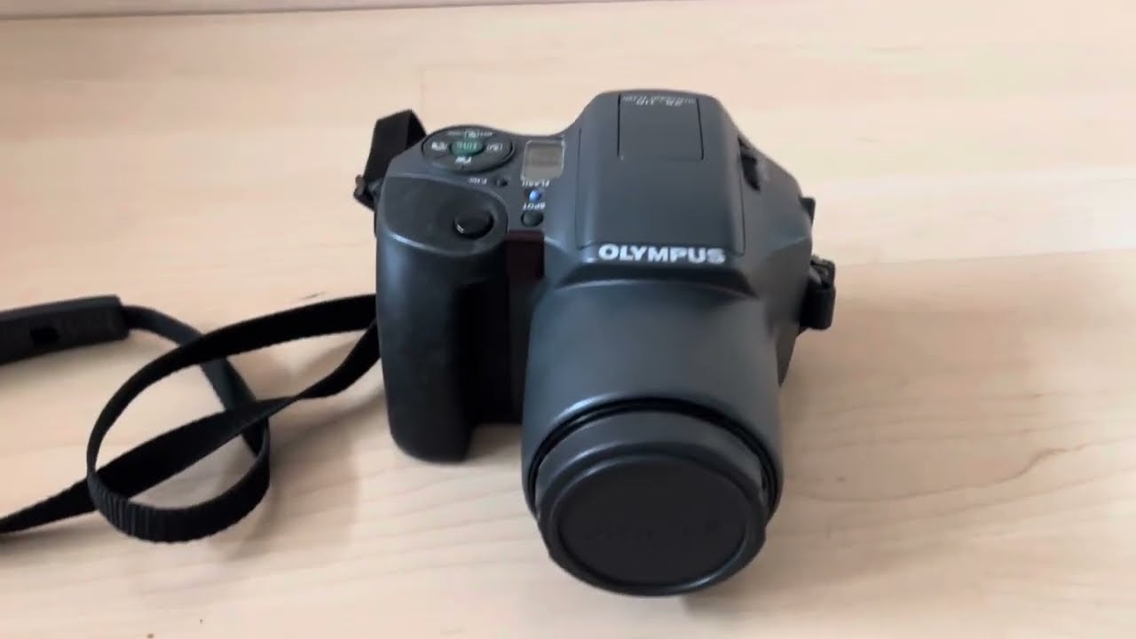 Olympus IS-10 retro 35mm photofilm compact camera zoom glass aspherial lens device test japan