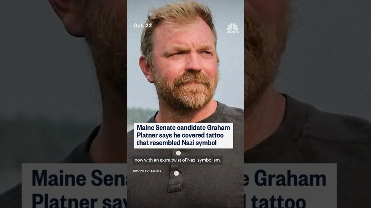 Maine Senate candidate Graham Platner says he covered tattoo that resembled Nazi symbol